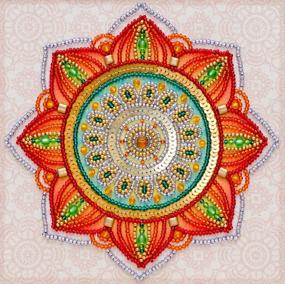 img 4 attached to Embark on a Journey to Happiness! Bead Embroidery Kit with Preciosa Glass Seed Beads: Cross Stitch, Contemporary Embroidery, Needlepoint, Handcraft, and Tapestry Kit for Needle Arts and Decor