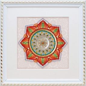 img 2 attached to Embark on a Journey to Happiness! Bead Embroidery Kit with Preciosa Glass Seed Beads: Cross Stitch, Contemporary Embroidery, Needlepoint, Handcraft, and Tapestry Kit for Needle Arts and Decor