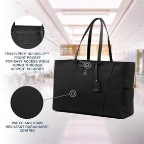 img 3 attached to 👜 Travelpro Maxlite 5 Laptop Carry-on Travel Tote Bag: Compact and Convenient Travel Companion with Laptop Protection