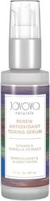 img 4 attached to 🌟 Jovovo Facial Serum and Toner Gel - Intensive Firming and Tightening Formula, Visible Wrinkle and Fine Line Reduction, Vitamin C & E Infused Face Care, Effective Anti-Aging Solution for Men and Women, Dermatologist Tested