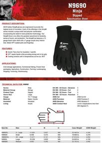 img 1 attached to 🧤 Safety Memphis N9690XL Mechanic Glove: Superior Protection for Mechanic Work