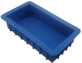 img 4 attached to 🍞 Premium Silicone Loaf Mold – Rectangular Design | 12 x 7 inch | 74oz Capacity | High Volume 2L | 2000ml