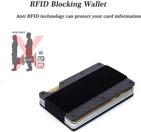 img 1 attached to 💰 Aluminum Wallet Money Pocket - Minimalist and SEO-friendly