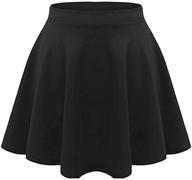 👧 adorable girlzwalk girls casual mini stretch waist flared pleated skater skirt – perfect for kids! logo