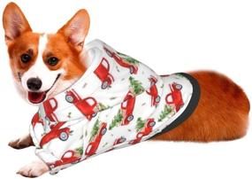 img 2 attached to SEO-friendly Pet Clothes: Christmas Gingerbread Dog Hoodie Sweatshirt with Hat, Ideal for Small to Medium Dogs and Cats