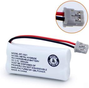 img 2 attached to 🔋 Pack of 3 BT-1021 Rechargeable Battery Replacement for Uniden BT1021 BBTG0798001 BT-1008 BT-1016 Cordless Handset Phone