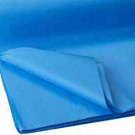 📦 jillson roberts bulk recycled tissue paper: 20x30 inches, 28 vibrant colors, blue - 480 unfolded sheets (bft05) logo
