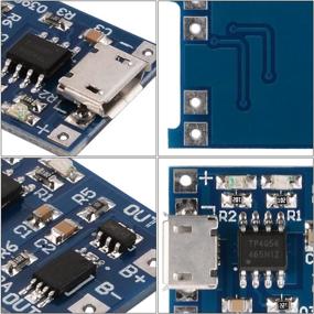 img 2 attached to 💡 XCSOURCE 1A 5V Микро USB Модуль зарядного устройства для литиевых батарей TP4056 (5 шт) - TE420