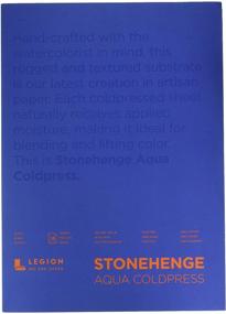 img 2 attached to Legion Stonehenge Watercolor 140Lb L21 SQC140WH1014