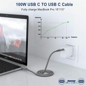 img 3 attached to ⚡ AkoaDa Charging Cable: Compatible with MacBook and Pixelbook - Get Powered Up!