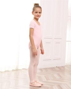 img 2 attached to STELLE Sleeve Leotard Gymnastics Ballet Sports & Fitness