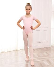 img 3 attached to STELLE Sleeve Leotard Gymnastics Ballet Sports & Fitness