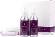 👜 lilac swiss-made professional leather care products for handbags: premium bag care set logo