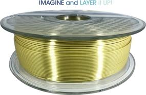 img 2 attached to 🏆 Premium 24K Gold 3D Printer PLA Filament 1