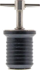 img 2 attached to Stainless Steel Drain Twist Plug for Boats - SeaSense (1-Inch)