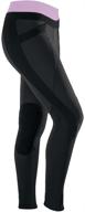 irideon synergy tights black azurite sports & fitness logo