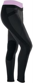 img 1 attached to Irideon Synergy Tights Black Azurite Sports & Fitness