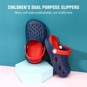 img 1 attached to 👧 Toddler Classic Sneakers for Girls - Pink Boys' Shoes in Clogs & Mules