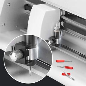 img 1 attached to 🔪 Enpoint 50Pcs 45 Degree Cutting Blades: Premium Replacement for Explore Air/Air 2 Maker Expression Cutting Machines - Ideal for Vinyl & Fabric Cutting