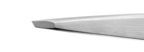 img 2 attached to 💇 Glamour Micro Slant Hair &amp; Eyebrow Tweezer: Stainless Steel, Made in USA - Elevate Your Beauty Game!