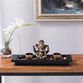 img 4 attached to MyGift Ganesh Statue Incense Holders