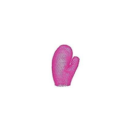 stimulite® honeycomb bath mitt magenta 로고