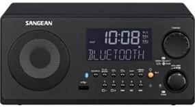 img 4 attached to 📻 Sangean WR-22BK Table-Top Digital Tuning Receiver (Black) with AM/FM-RDS, Bluetooth and USB Connectivity