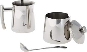 img 3 attached to ☕ Optimized Stainless Steel Creamer Sugar by Frieling