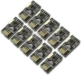 img 4 attached to 📶 kuman 10pcs nRF24L01+ 2.4GHz Antenna Wireless Transceiver Module for Arduino Raspberry Pi Compatible K19