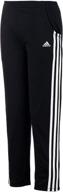 adidas girls tricot pants black girls' clothing logo