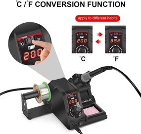 img 2 attached to 🔥 Soldering Iron Station Kit Temperature Control