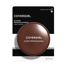 img 2 attached to Пудра для финишной отделки COVERGIRL Professional, прозрачный светлый тон - Пудра для фиксации макияжа, контролирующая блеск и не забивающая поры (0.7 унции, упаковка может отличаться)