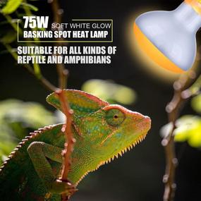 img 2 attached to Infrared Basking Bulb，LEDESIGN Reptiles Amphibian