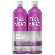 💥 tigi bed head fully loaded tween duo - шампунь для объема и желе для кондиционирования для тонких, плоских волос - 2x750 мл логотип