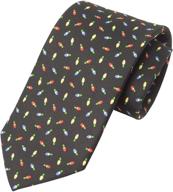 show off style with wembley boys' novelty print aqua accessories and neckties logo