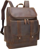 texbo vintage cowhide backpack shoulder: timeless style & exceptional durability логотип