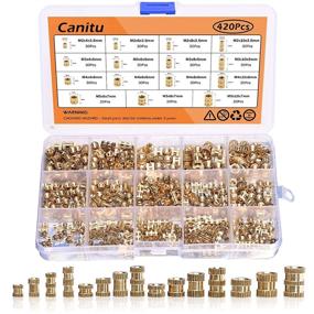 img 4 attached to Canitu Knurled Threaded Embedment Assortment