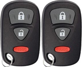 img 2 attached to 🔑 Pack of 2 Keyless Entry Remote Control Car Key Fob Transmitter for Suzuki SX4 2007-2009, Grand Vitara 2006-2012 (KBRTS005) - KeylessOption