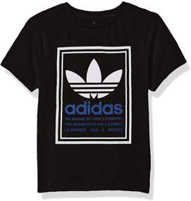 img 2 attached to Adidas Originals Unisex Youth Graphic Black Girls' Clothing