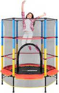 🛡️ vivohome trampoline safety mat – enhanced protection for safe bouncing logo