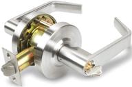 🔒 inox bl-07 commercial cylindrical lever heavy duty non-handed grade 2 door handle (entrance/keylock, satin chrome, 26d) - ul 3 hour fire rated & ada compliant логотип