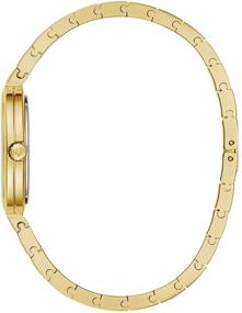 img 2 attached to 💎 Dazzle With Elegance: Bulova RhapsodyQuartz Stainless Diamond Gold Tone Women's Watches