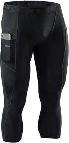 img 4 attached to TSLA Compression Baselayer Running Athletic Sports & Fitness for Running