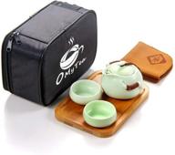 omytea compact tea set for travel logo