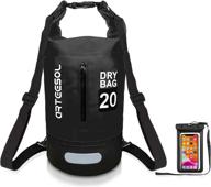 🎒 waterproof dry bag backpack by arteesol - lightweight floating bag for kayaking, rafting, boating, swimming, camping, hiking, beach fishing (5l/10l/20l/30l) logo