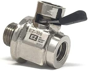 img 2 attached to 🔧 EZ Oil Change Valve EZ-106RL Automotive Oil Drain Valve, 1 Unit, 14mm-1.5