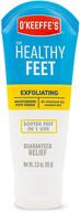 👣 revitalize and renew your feet with o'keeffe's k0400008 healthy feet exfoliating foot cream - 3 ounce tube logo
