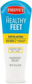 img 4 attached to 👣 Revitalize and Renew Your Feet with O'Keeffe's K0400008 Healthy Feet Exfoliating Foot Cream - 3 Ounce Tube