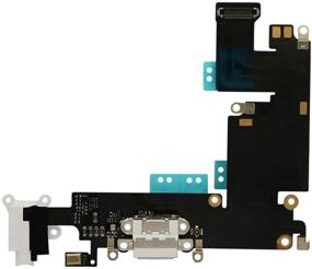 img 4 attached to 🔌 COHK USB Charging Port Dock Flex Cable with Microphone and Headphone Audio Jack Replacement for iPhone 6 Plus 5.5 inchs White - Versatile iPhone 6 Plus Charging Port Replacement Cable with Mic and Audio Jack