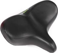 🚴 ultimate comfort with ebikeling oversized bicycle seat - premium memory foam bike seat for maximum comfort - perfect bicycle seats for men and women - extra wide bike saddles logo